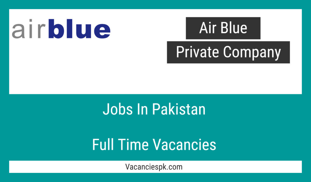 Air Blue Jobs