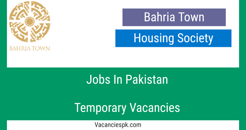 Bahria Town Job