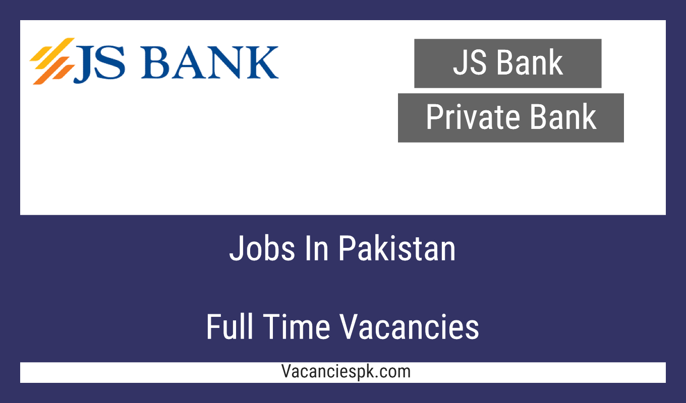 JS Bank Jobs