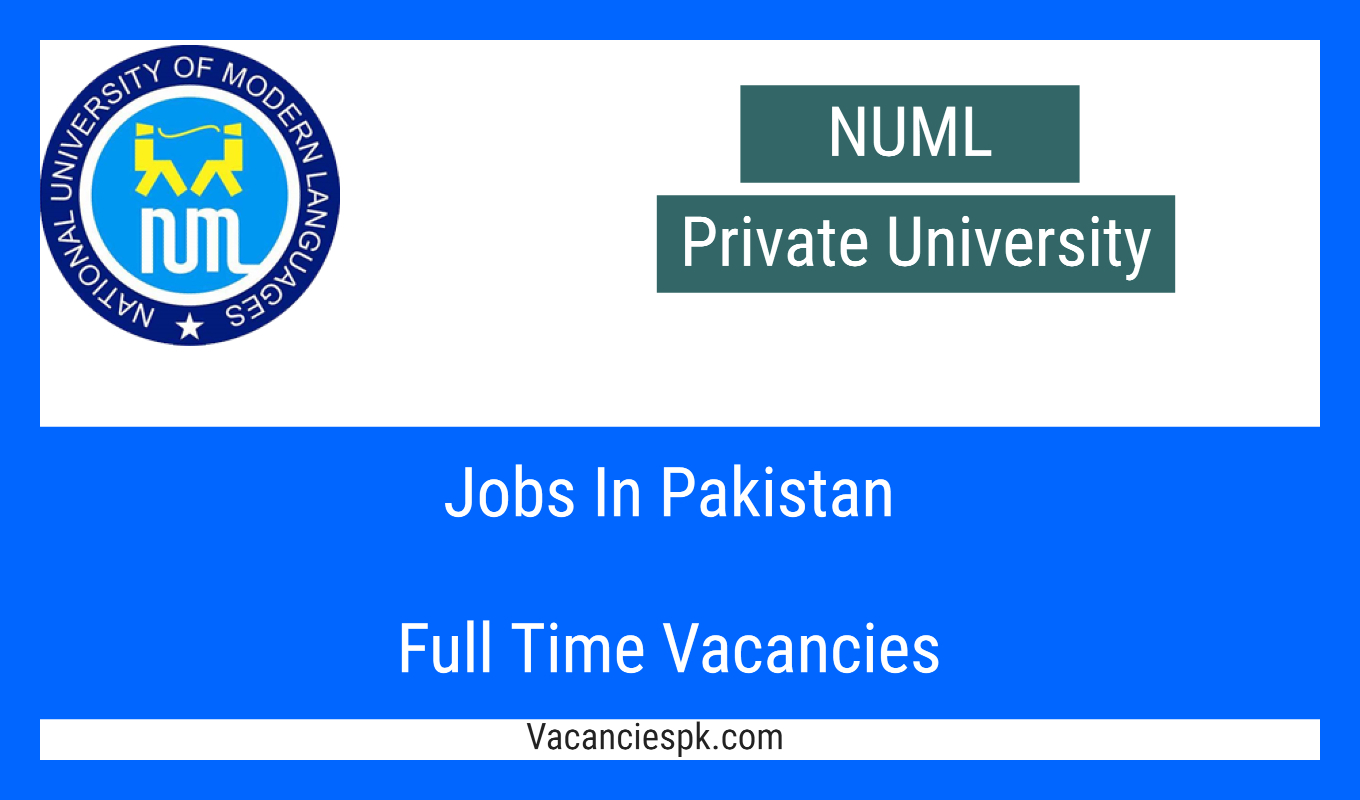 NUML Jobs