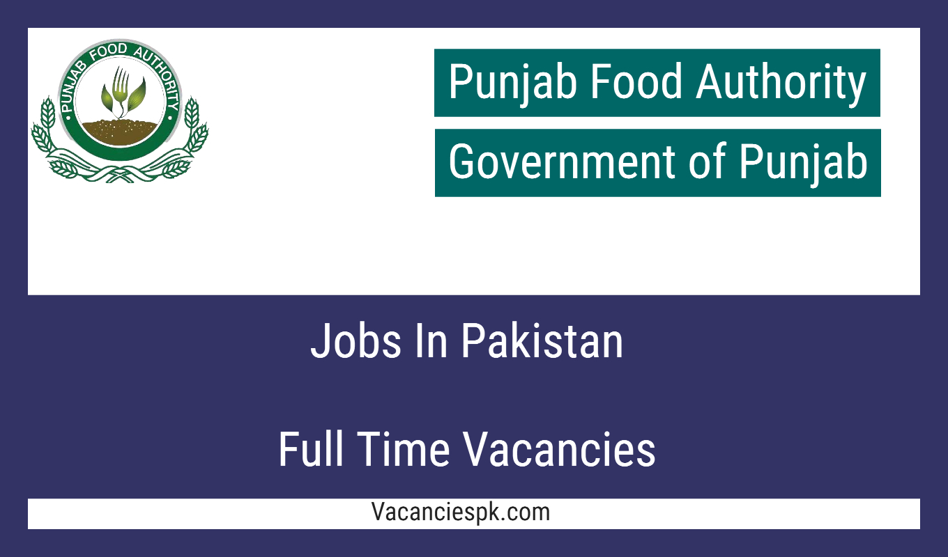 Punjab Food Authority Jobs