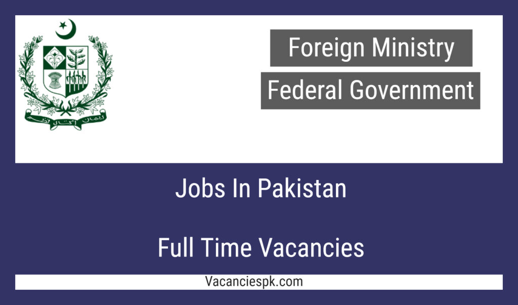 Ministry of Foreign Affairs Jobs