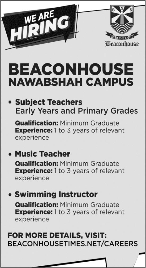 Beaconhouse Jobs