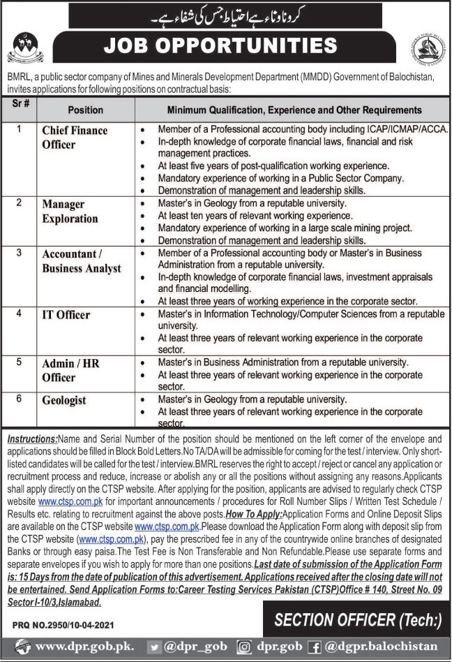 CTSP Jobs