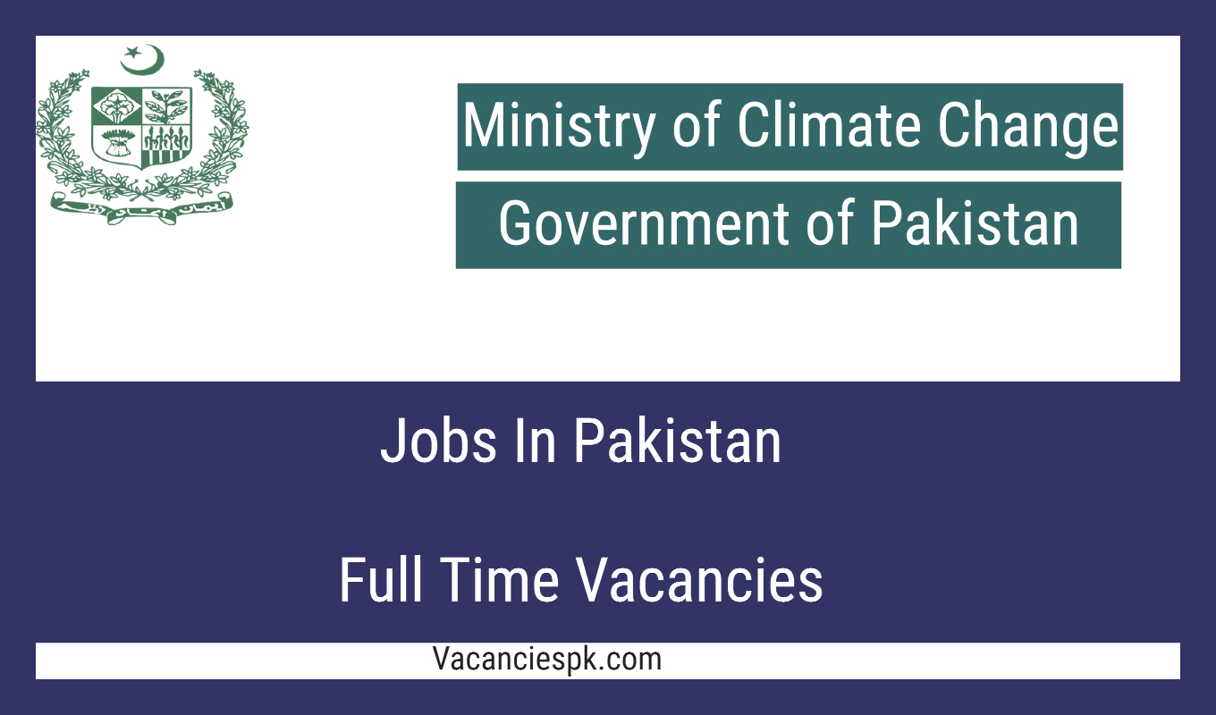 Ministry of Climate Change Jobs