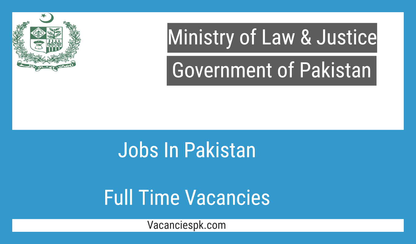 ministry of Law & Justice Jobs