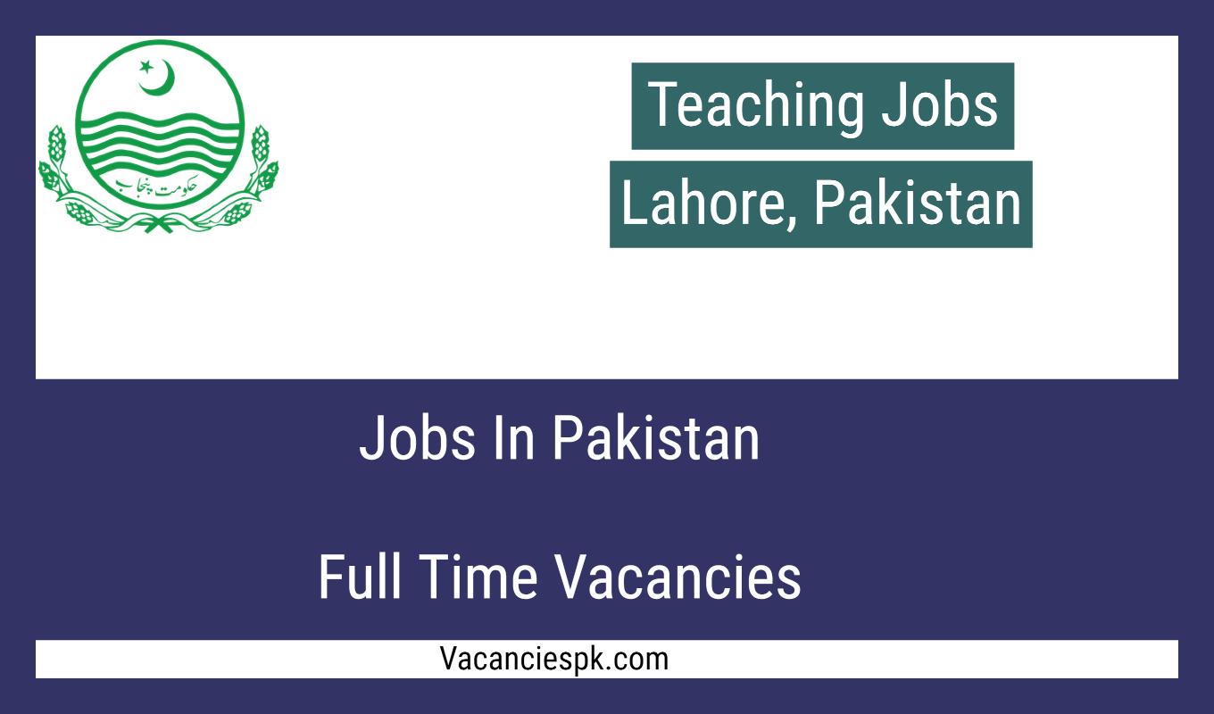 Teaching Jobs In Lahore