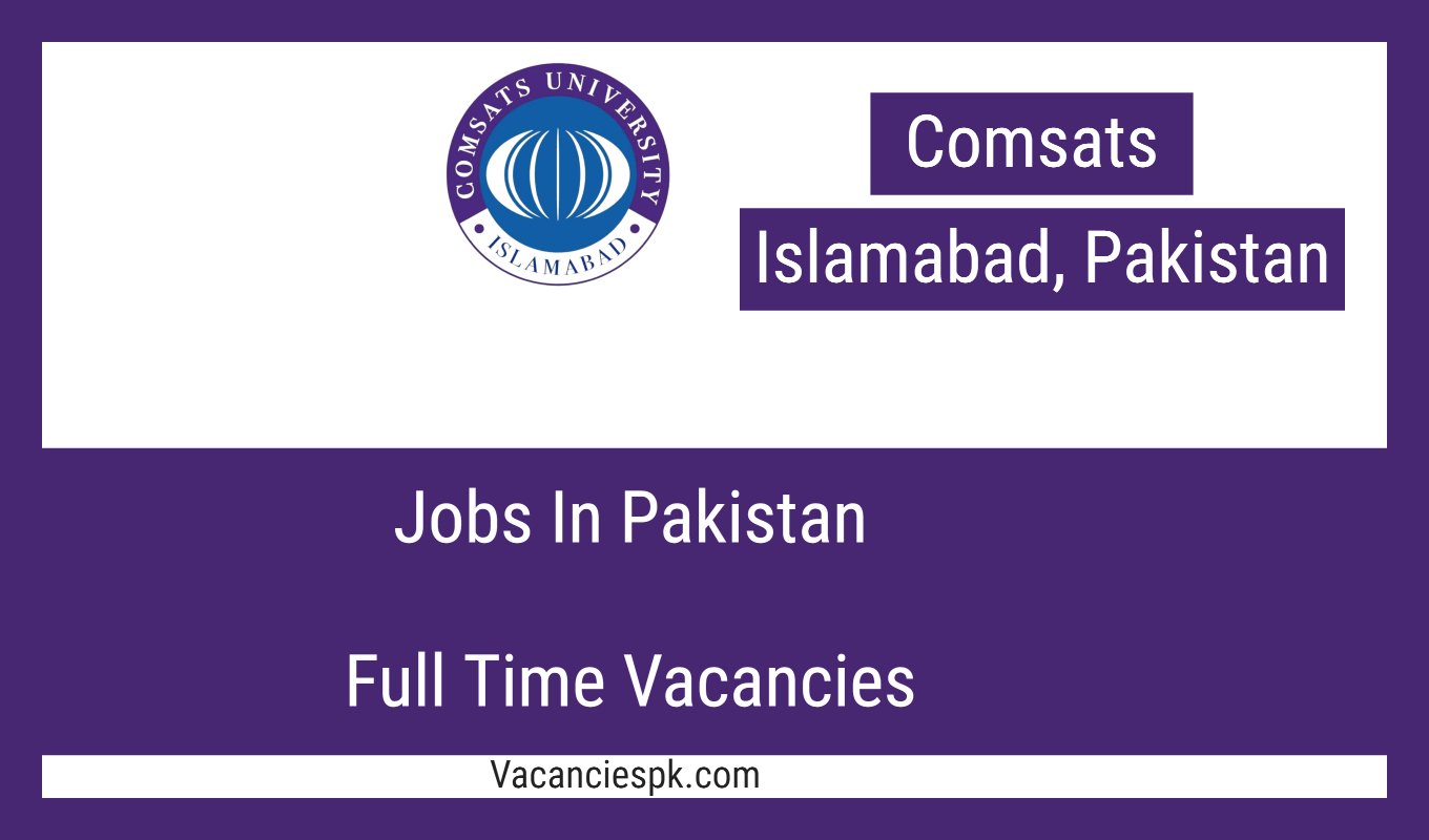 Comsats Jobs