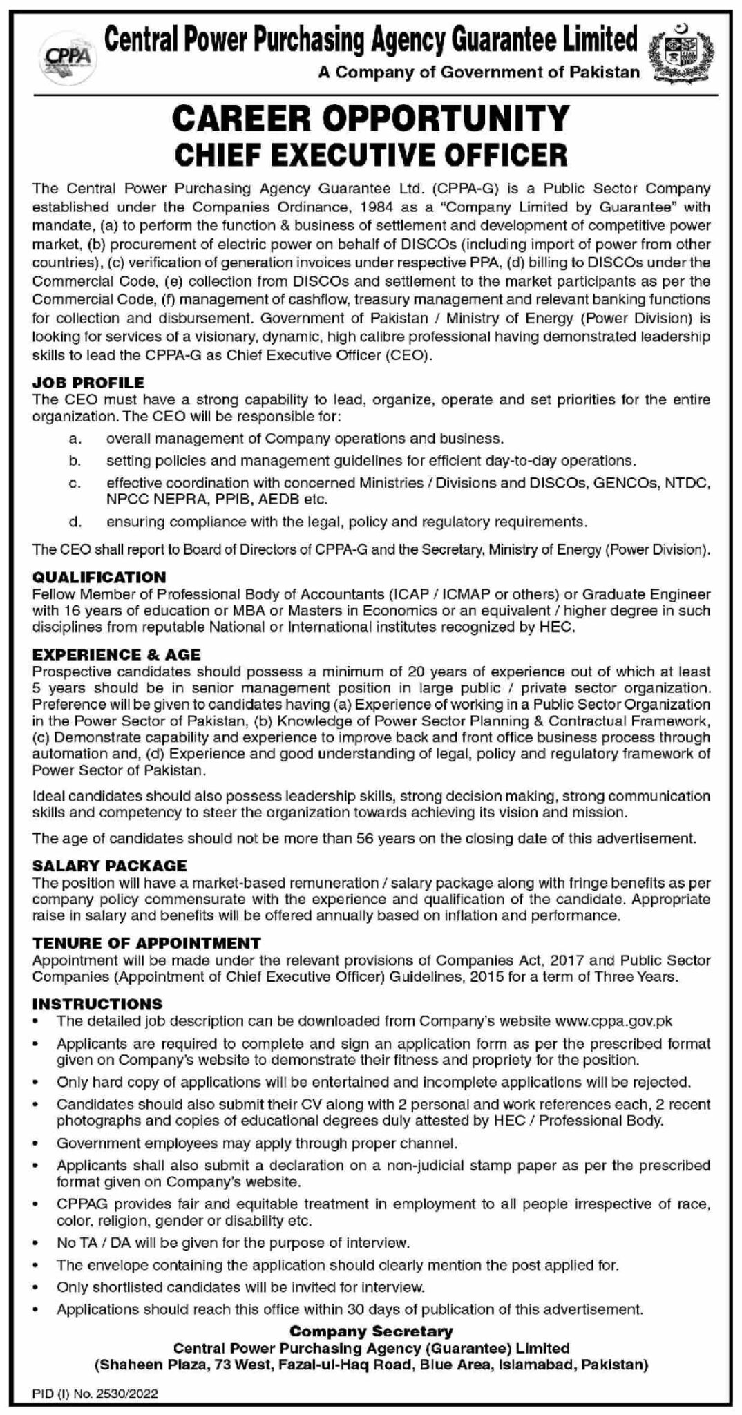 CPPA Jobs