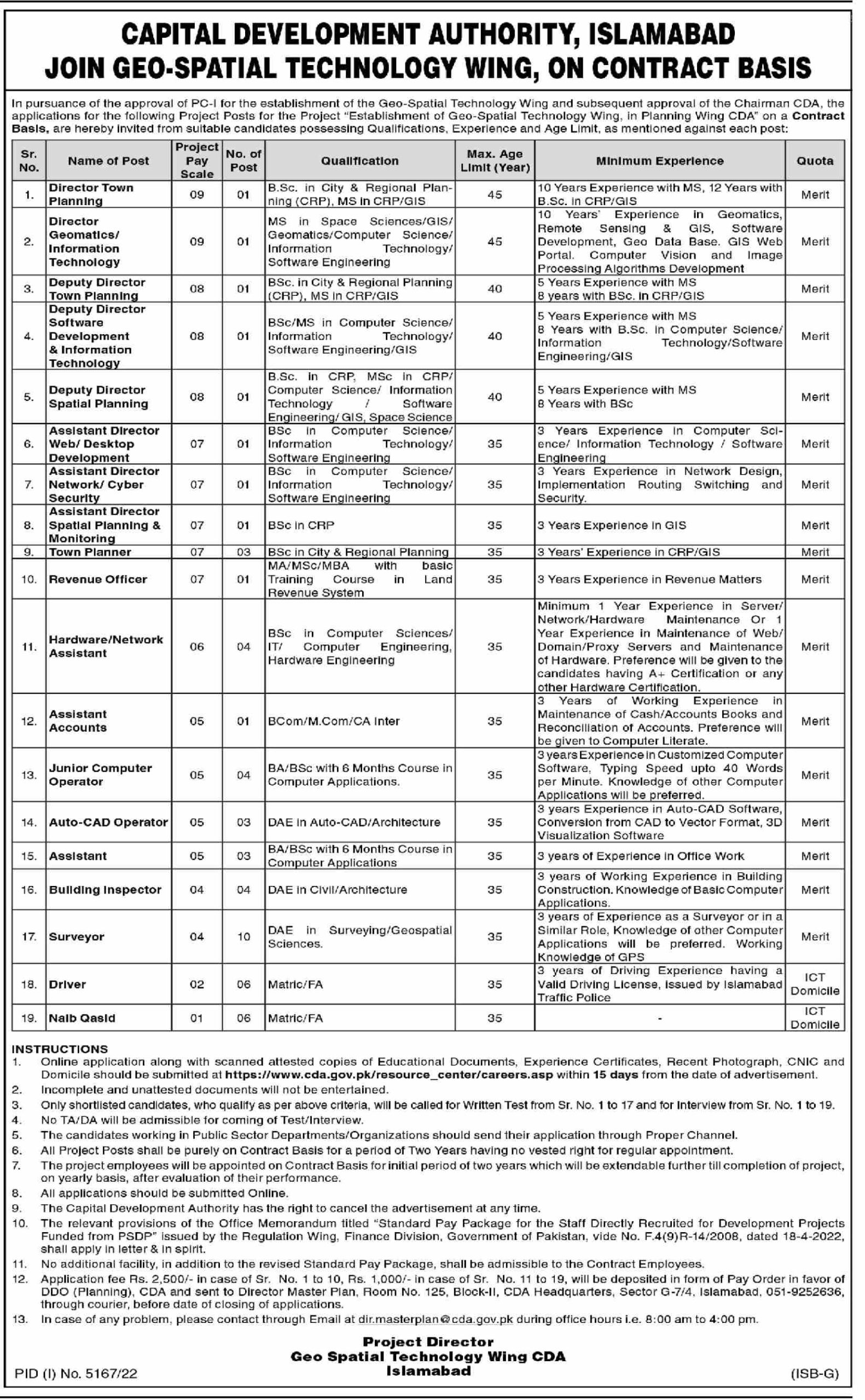 CDA Jobs